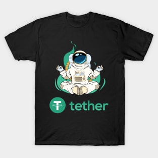 tether usdt coin Crypto coin Crytopcurrency T-Shirt